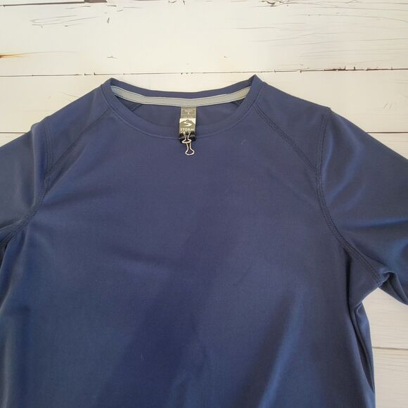 Storm Creek womens dark blue active T shirt size small NWOT - Picture 3 of 9